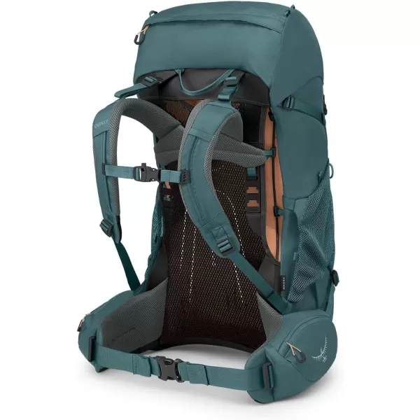 Osprey Renn 65L Womens Backpacking Backpack Cascade BlueMelon OrangeCascade BlueMelon Orange