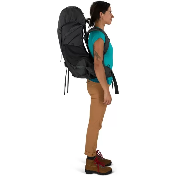Osprey Renn 65L Womens Backpacking Backpack Cascade BlueMelon OrangeDark CharcoalGray Wolf