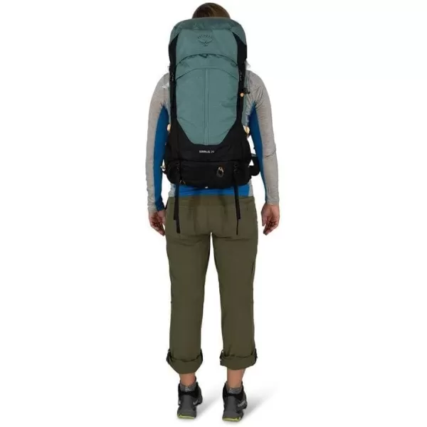 Osprey Sirrus 24L Womens Hiking Backpack Tunnel Vision GreyElderberry PurpleChiru Tan
