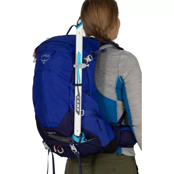 Osprey Sirrus 24L Womens Hiking Backpack Tunnel Vision GreyMuted Space Blue