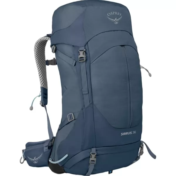 Osprey Sirrus 24L Womens Hiking Backpack Tunnel Vision GreyMuted Space Blue