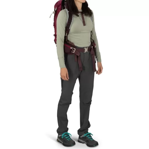 Osprey Sirrus 24L Womens Hiking Backpack Tunnel Vision GreyMuted Space Blue
