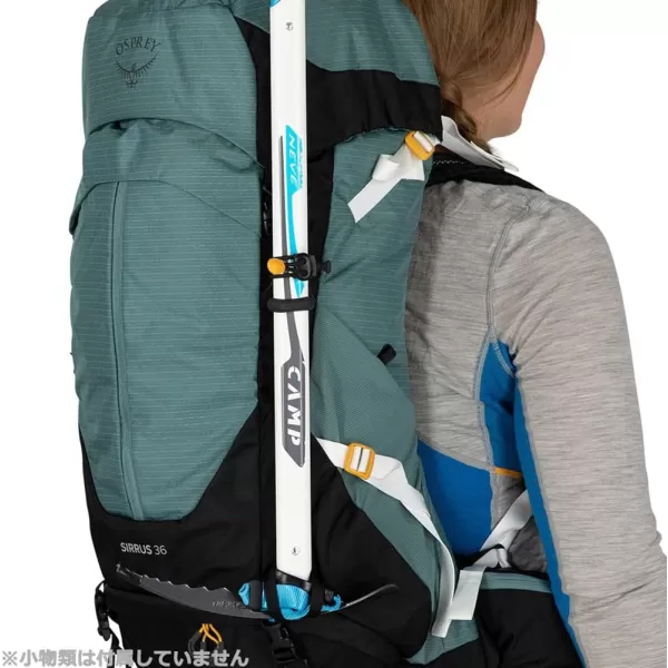 Osprey Sirrus 24L Womens Hiking Backpack Tunnel Vision GreySucculent Green