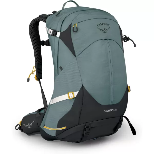 Osprey Sirrus 24L Womens Hiking Backpack Tunnel Vision GreySucculent Green