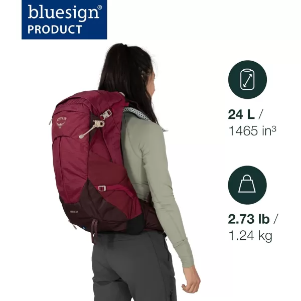 Osprey Sirrus 24L Womens Hiking Backpack Tunnel Vision GreyTunnel Vision Grey