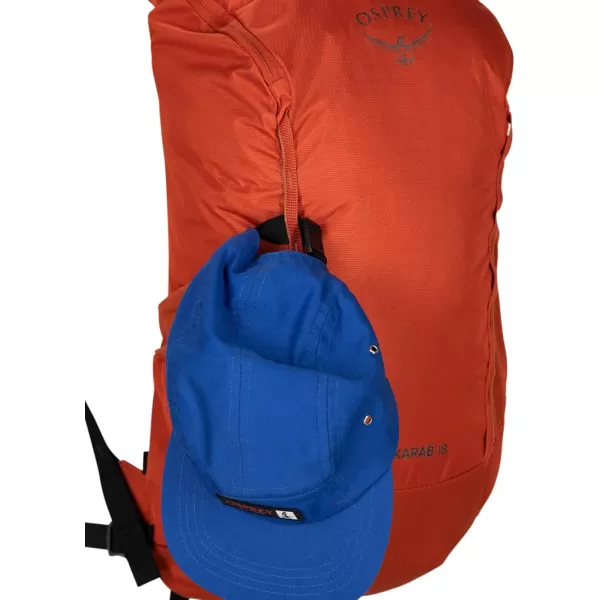 Osprey Skarab Mens Hiking Backpack with Hydraulics ReservoirFirestarter Orange