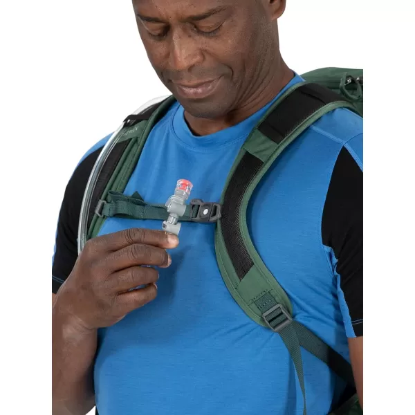 Osprey Skarab Mens Hiking Backpack with Hydraulics ReservoirFirestarter Orange