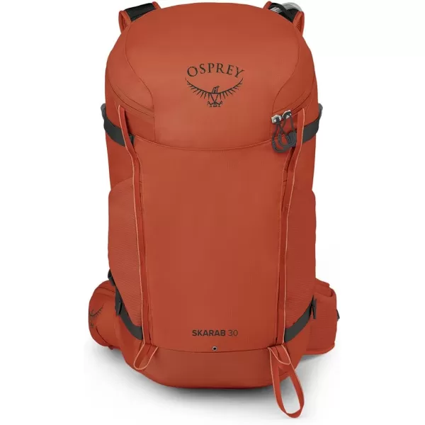 Osprey Skarab Mens Hiking Backpack with Hydraulics ReservoirFirestarter Orange