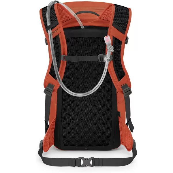 Osprey Skarab Mens Hiking Backpack with Hydraulics ReservoirFirestarter Orange