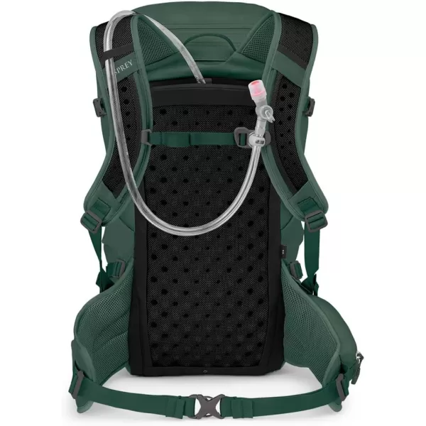Osprey Skarab Mens Hiking Backpack with Hydraulics ReservoirTundra Green