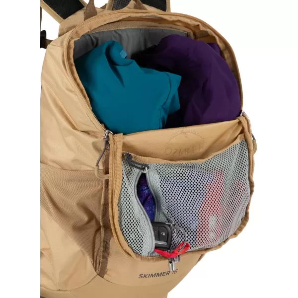 Osprey Skimmer 16L Womens Hiking Backpack with Hydraulics Reservoir Coyote Brown