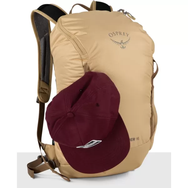 Osprey Skimmer 16L Womens Hiking Backpack with Hydraulics Reservoir Coyote Brown
