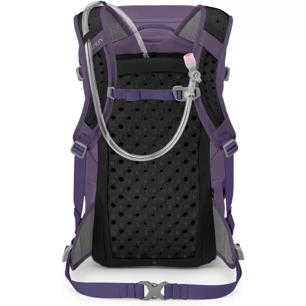 Osprey Skimmer 20L Womens Hiking Backpack with Hydraulics Reservoir Purpurite Purple