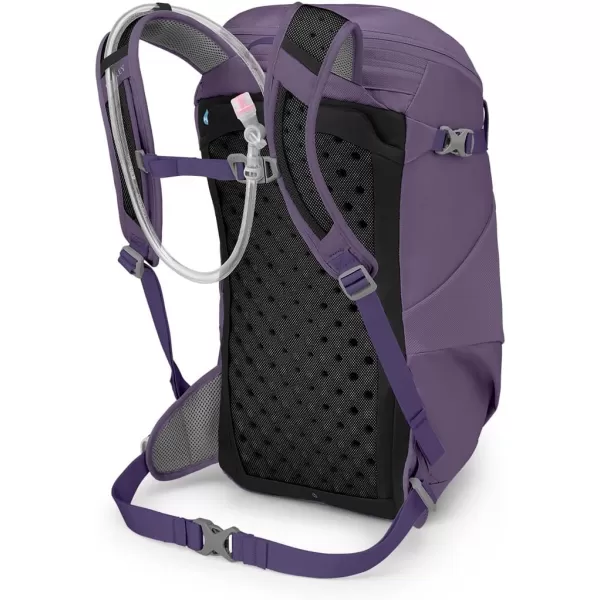 Osprey Skimmer 20L Womens Hiking Backpack with Hydraulics Reservoir Purpurite Purple