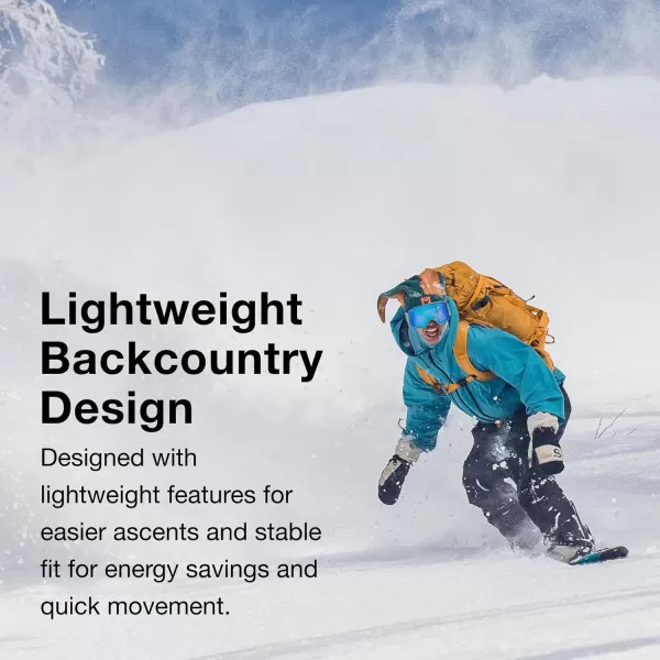 Osprey Soelden 42L Mens Ski and Snowboard Backpack BlackArtisan Yellow