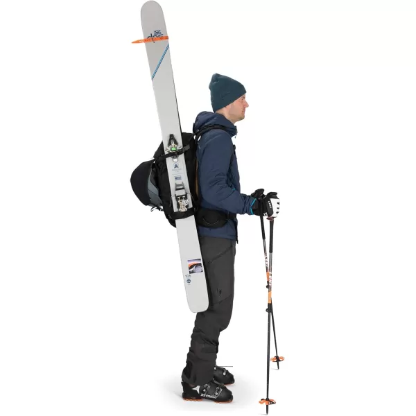 Osprey Soelden 42L Mens Ski and Snowboard Backpack BlackArtisan Yellow
