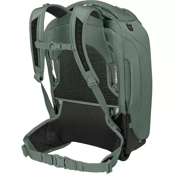 Osprey Sojourn 22quot45L Wheeled Travel Backpack with Harness Koseret GreenKoseret Green