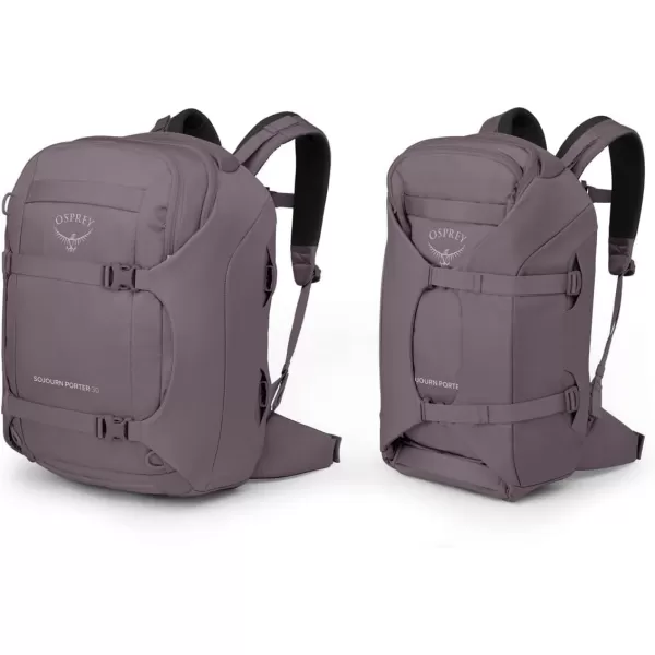 Osprey Sojourn Porter 30L Travel Backpack BlackGraphite Purple