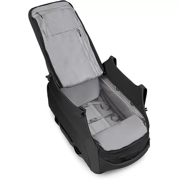 Osprey Sojourn Shuttle 30quot100L Wheeled Duffel Luggage Koseret GreenBlack