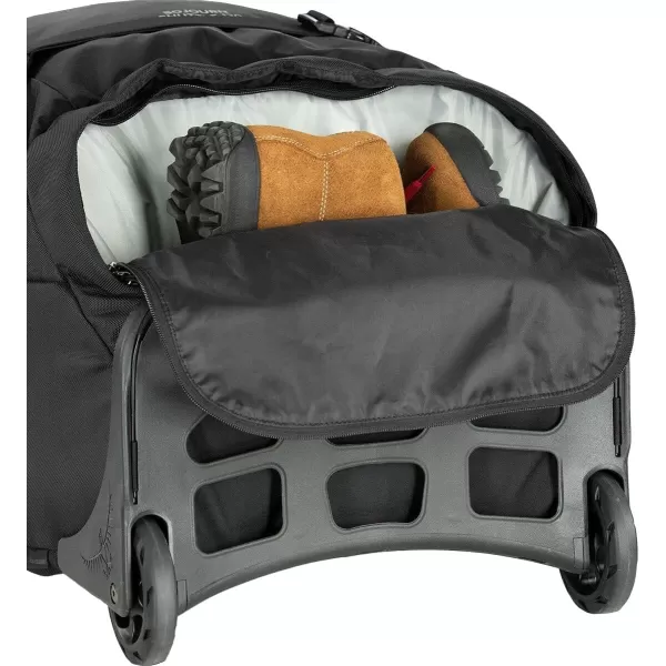 Osprey Sojourn Shuttle 30quot100L Wheeled Duffel Luggage Koseret GreenKoseret Green