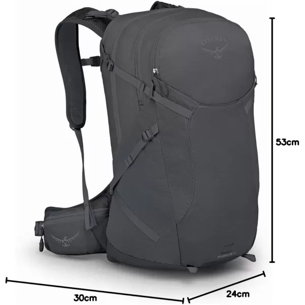 Osprey Sportlite 25 Hiking BackpackDark Charcoal Grey