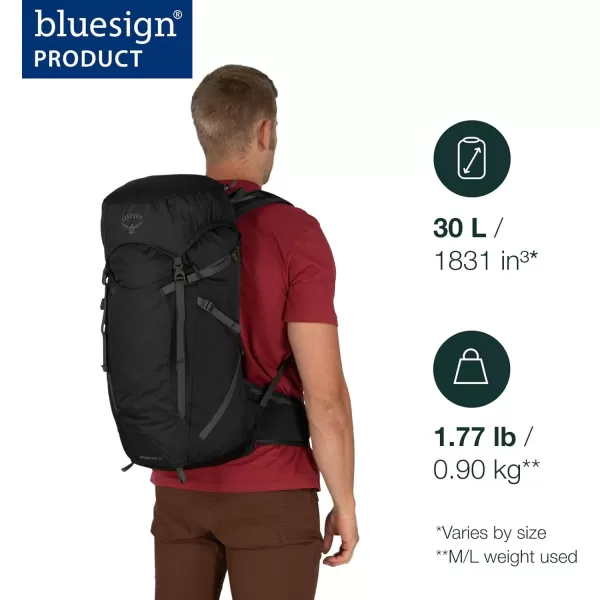 Osprey Sportlite 30L Unisex Hiking BackpackDark Charcoal Grey