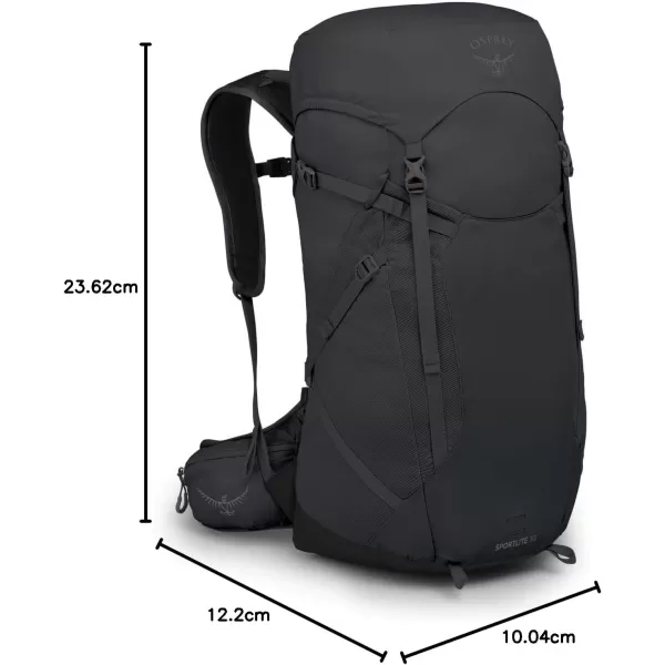 Osprey Sportlite 30L Unisex Hiking BackpackDark Charcoal Grey