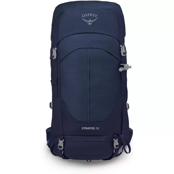 Osprey Stratos 44L Mens Hiking Backpack Cetacean BlueCetacean Blue