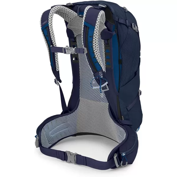 Osprey Stratos 44L Mens Hiking Backpack Cetacean BlueCetacean Blue