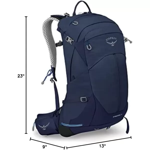 Osprey Stratos 44L Mens Hiking Backpack Cetacean BlueCetacean Blue