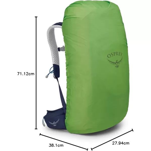 Osprey Stratos 44L Mens Hiking Backpack Cetacean BlueCetacean Blue