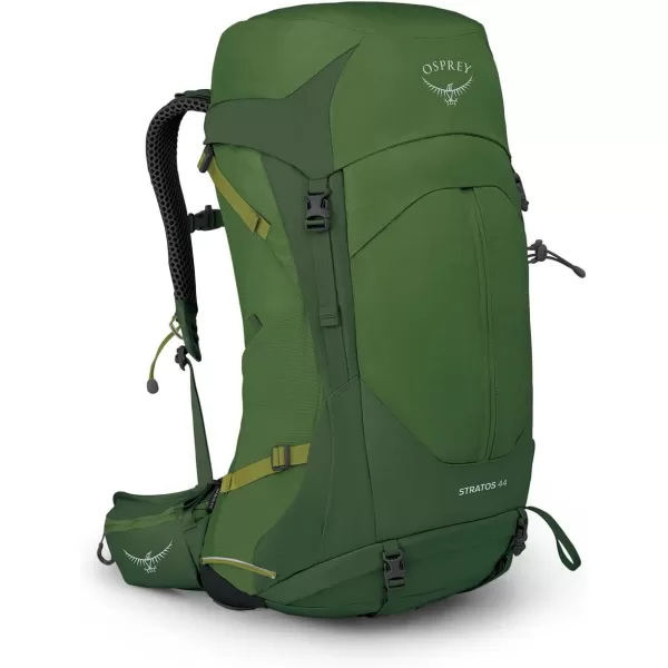 Osprey Stratos 44L Mens Hiking Backpack Cetacean BlueSeaweedMatcha Green