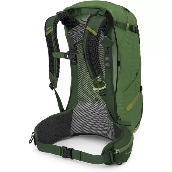 Osprey Stratos 44L Mens Hiking Backpack Cetacean BlueSeaweedMatcha Green