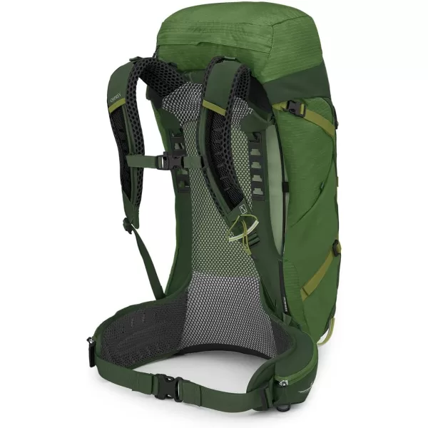 Osprey Stratos 44L Mens Hiking Backpack Cetacean BlueSeaweedMatcha Green