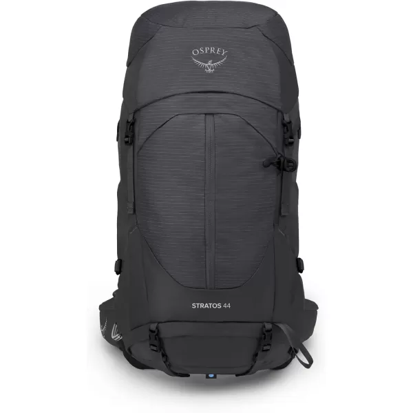 Osprey Stratos 44L Mens Hiking Backpack Cetacean BlueTunnel Vision Grey
