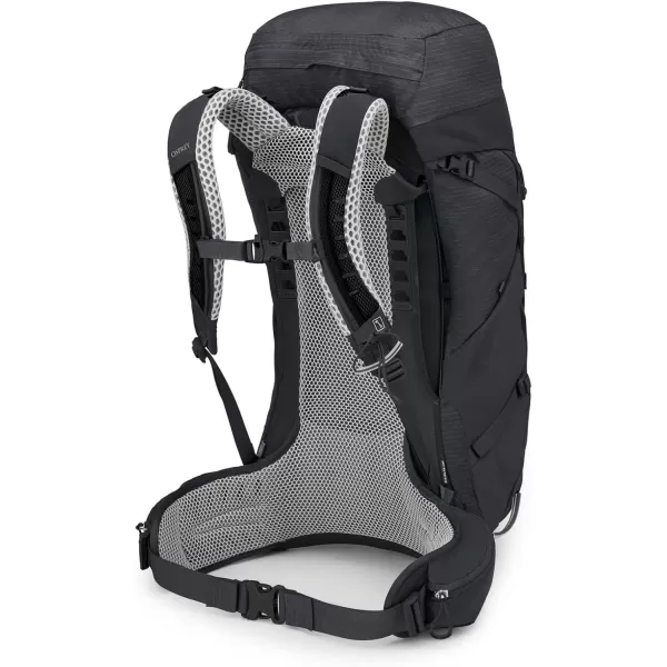 Osprey Stratos 44L Mens Hiking Backpack Cetacean BlueTunnel Vision Grey