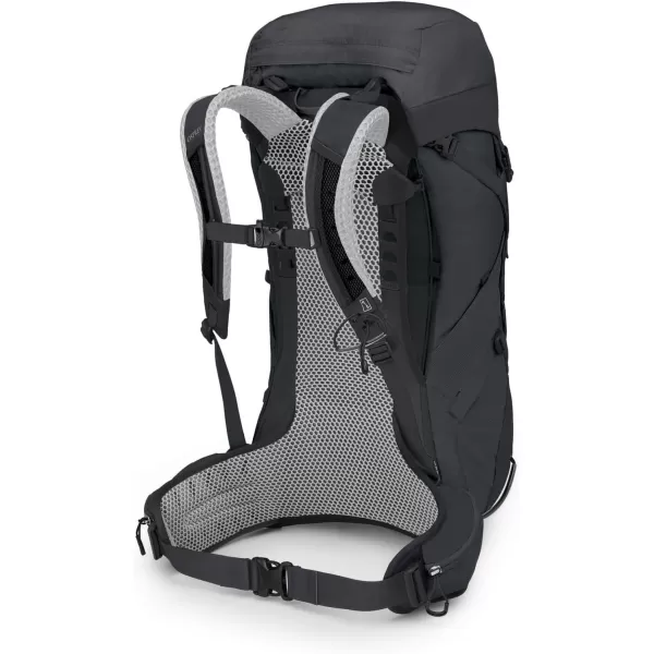 Osprey Stratos 44L Mens Hiking Backpack Cetacean BlueTunnel Vision Grey