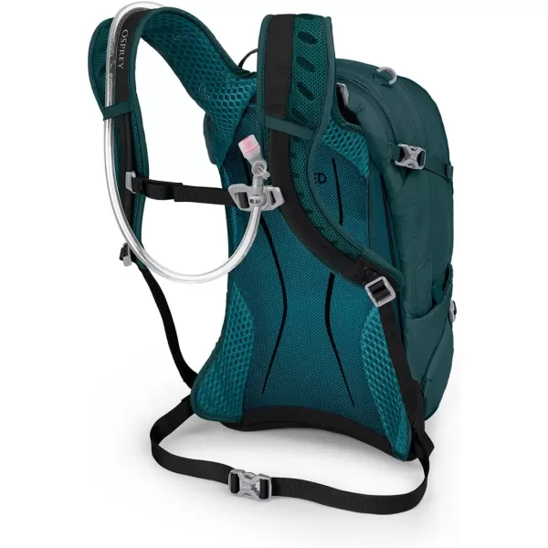 Osprey Sylva 12L Womens Biking Backpack with Hydraulics Reservoir Baikal Green