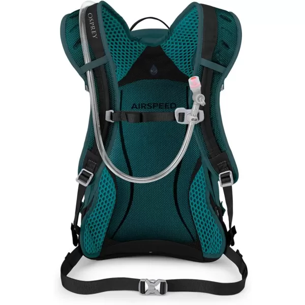 Osprey Sylva 12L Womens Biking Backpack with Hydraulics Reservoir Baikal Green