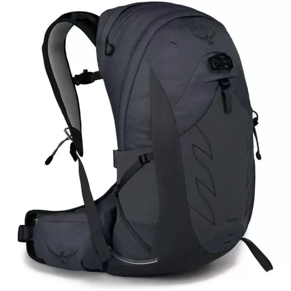 Osprey Talon 22L Mens Hiking Backpack with Hipbelt Green BeltBlack LXLEclipse Grey