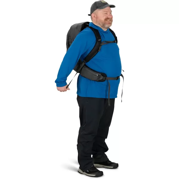 Osprey Talon 22L Mens Hiking Backpack with Hipbelt Green BeltBlack LXLEclipse Grey