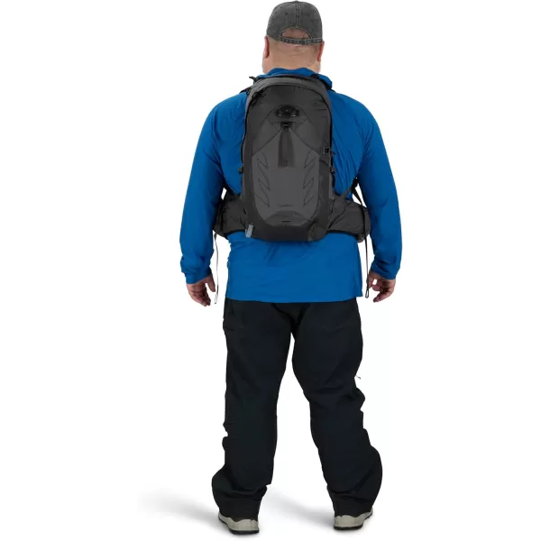 Osprey Talon 22L Mens Hiking Backpack with Hipbelt Green BeltBlack LXLEclipse Grey