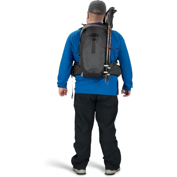 Osprey Talon 22L Mens Hiking Backpack with Hipbelt Green BeltBlack LXLEclipse Grey