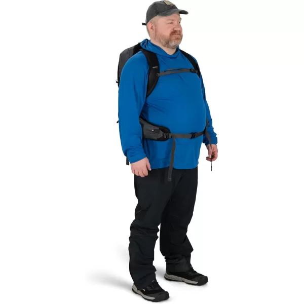 Osprey Talon 22L Mens Hiking Backpack with Hipbelt Green BeltBlack LXLEclipse Grey