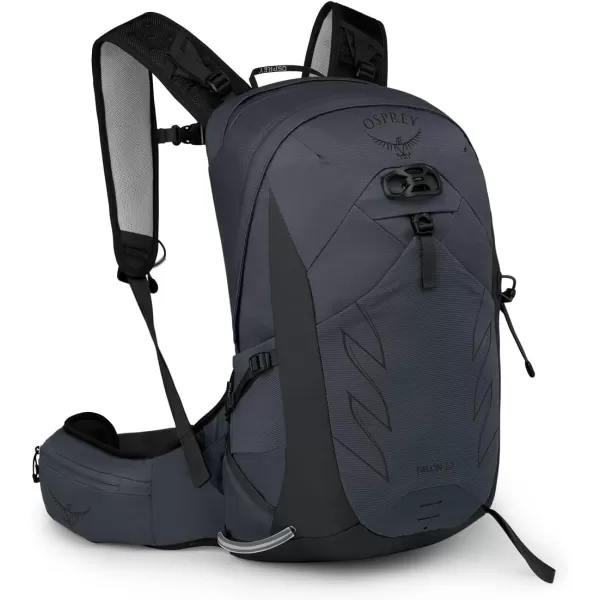 Osprey Talon 22L Mens Hiking Backpack with Hipbelt Green BeltBlack LXLEclipse Grey