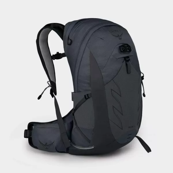 Osprey Talon 22L Mens Hiking Backpack with Hipbelt Green BeltBlack LXLEclipse Grey