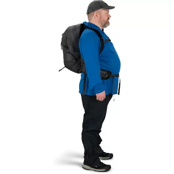 Osprey Talon 22L Mens Hiking Backpack with Hipbelt Green BeltBlack LXLEclipse Grey