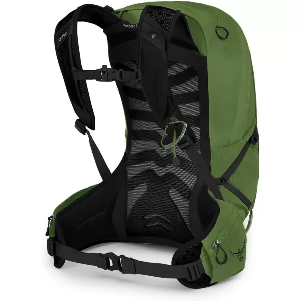 Osprey Talon 22L Mens Hiking Backpack with Hipbelt Green BeltBlack LXLGreen BeltBlack