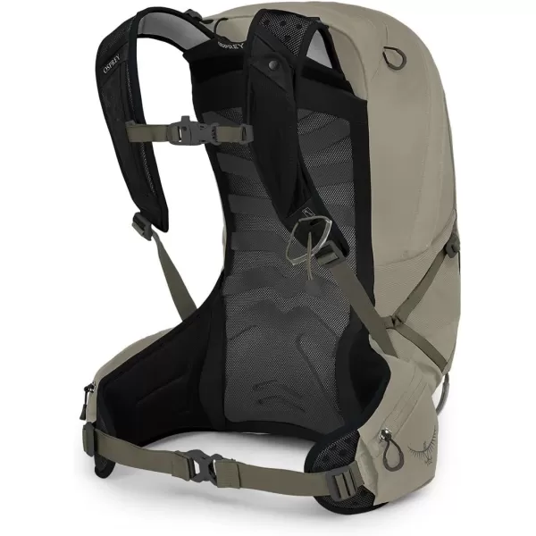 Osprey Talon 22L Mens Hiking Backpack with Hipbelt Green BeltBlack LXLSawdustEarl Grey