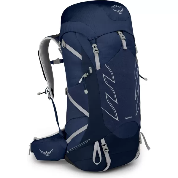 Osprey Talon 44L Mens Hiking Backpack with Hipbelt Ceramic Blue LXLCeramic Blue